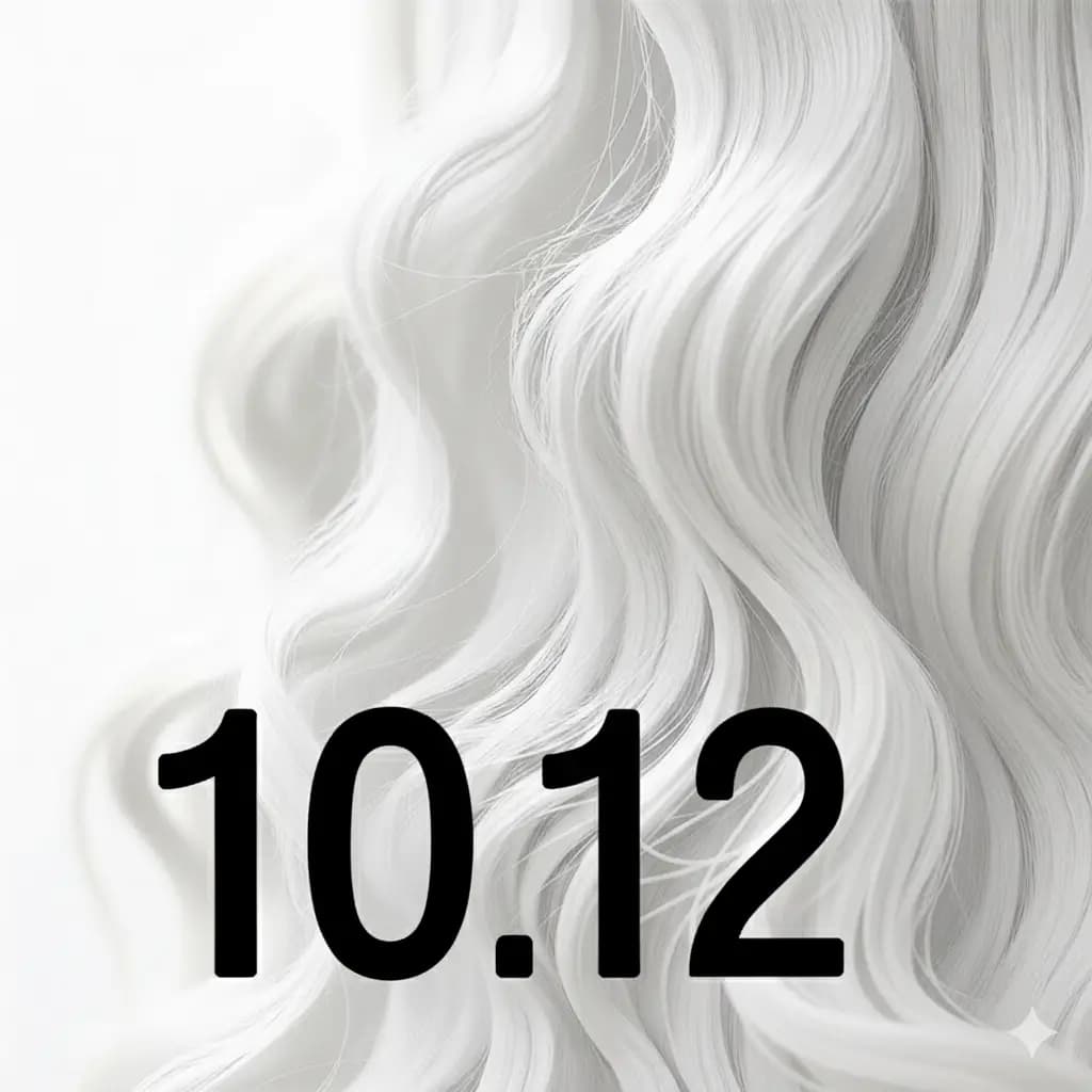 10.12 Gloss blond très très clair cendré irisé - Sweo - Produit capillaire professionnel 60ml